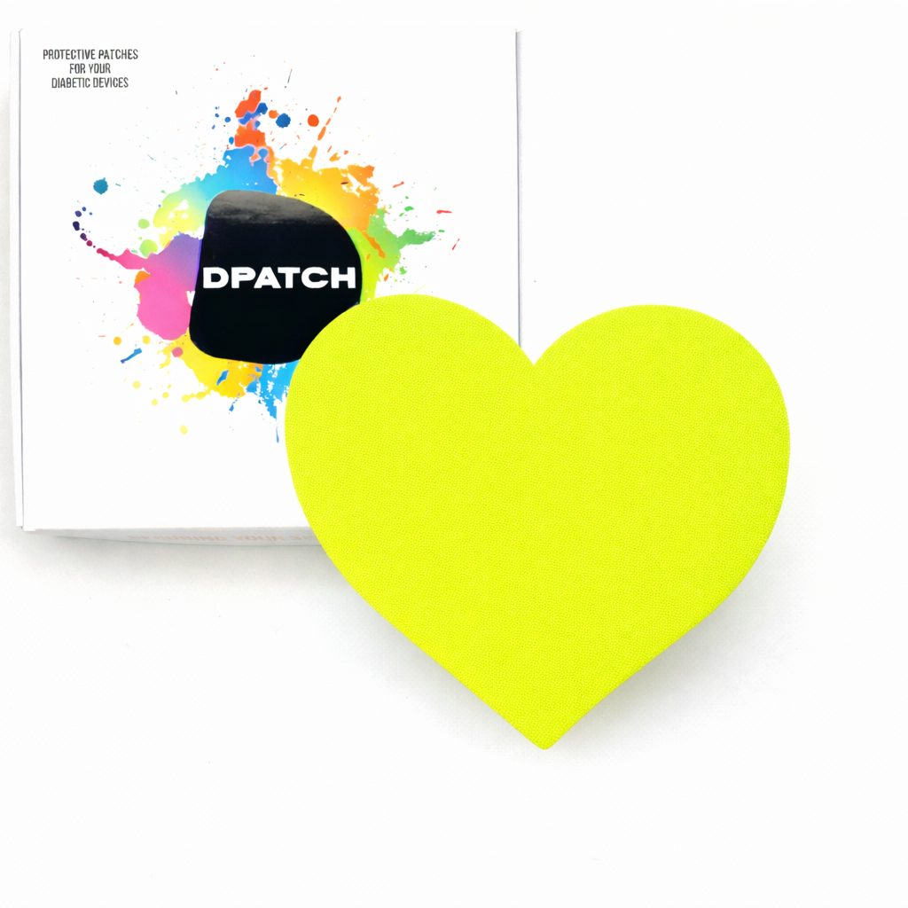 Confezione patch sensore Guardian a forma di cuore monocolore
