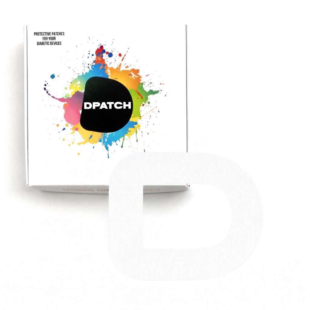 D Patch Omnipod patch pod lisci monocolore